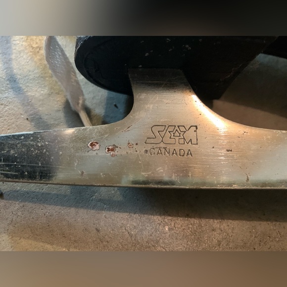 Canadian Royal SEM Canada Womens Size 6 White Ice Skates - Picture 2 of 5